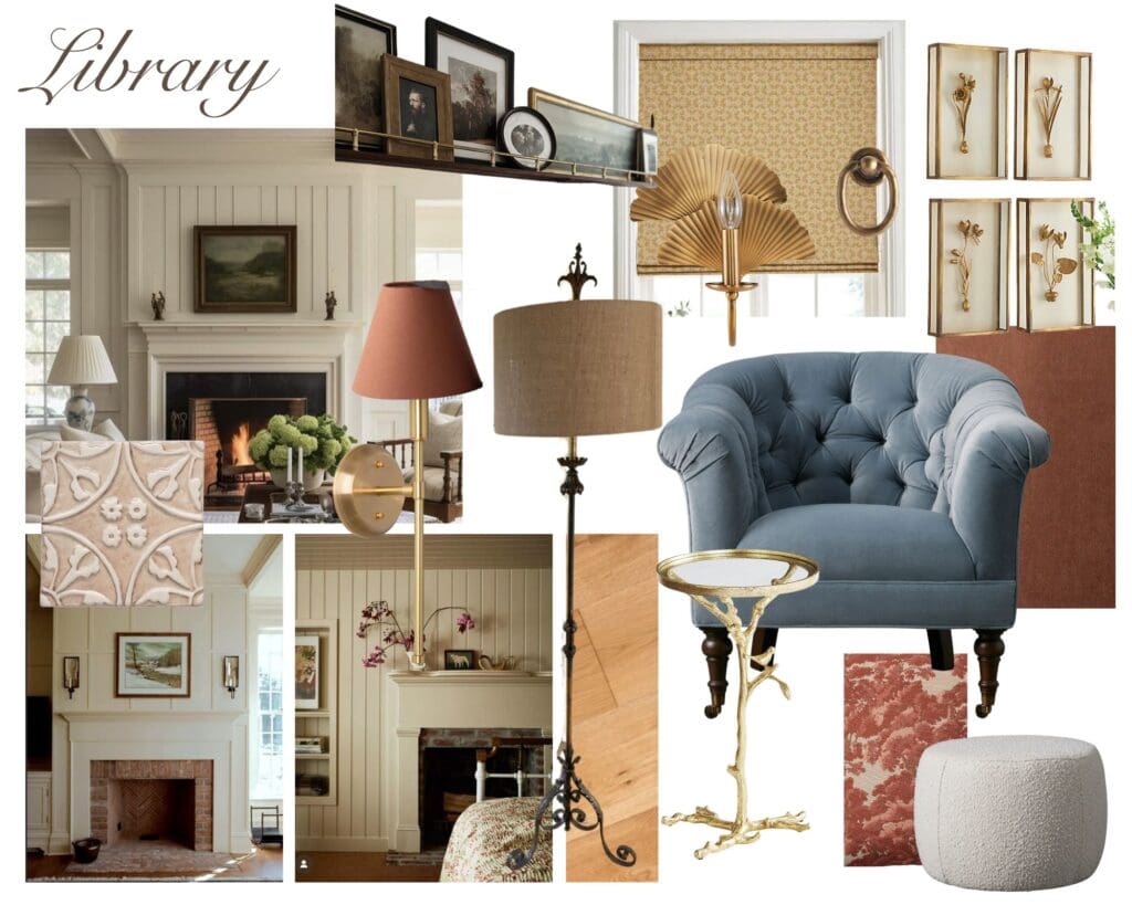 Designing a Collected Library using a mood board